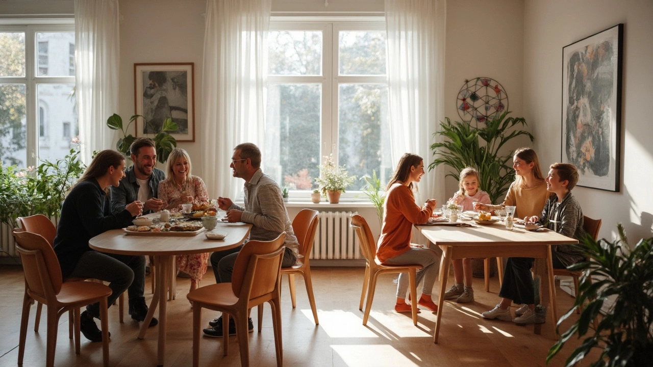 Runder oder eckiger Tisch: Welcher Tischtyp spart wirklich Platz?