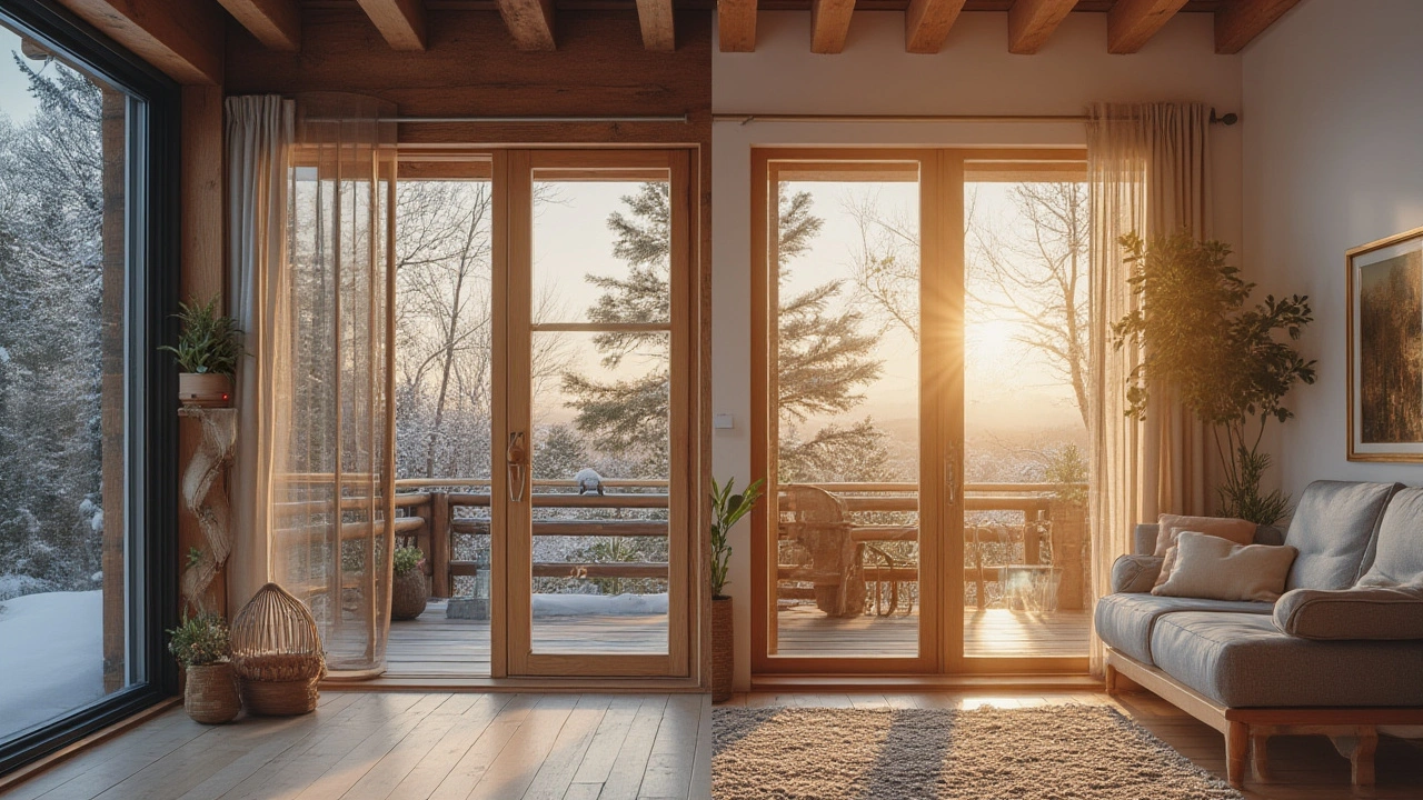 Holz oder Glas – Was dämmt besser? Vergleich, Vorteile & Praxistipps