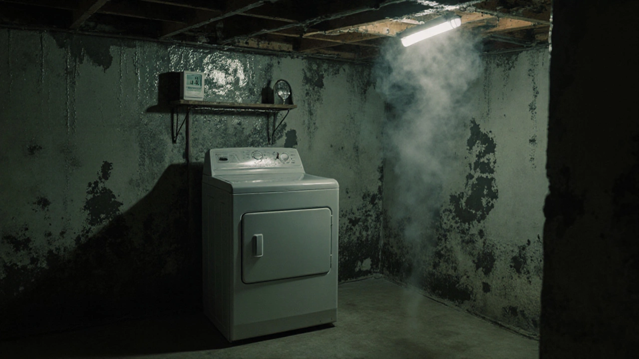 Schimmelbefall im Keller: Ursachen und wirksame Behandlung