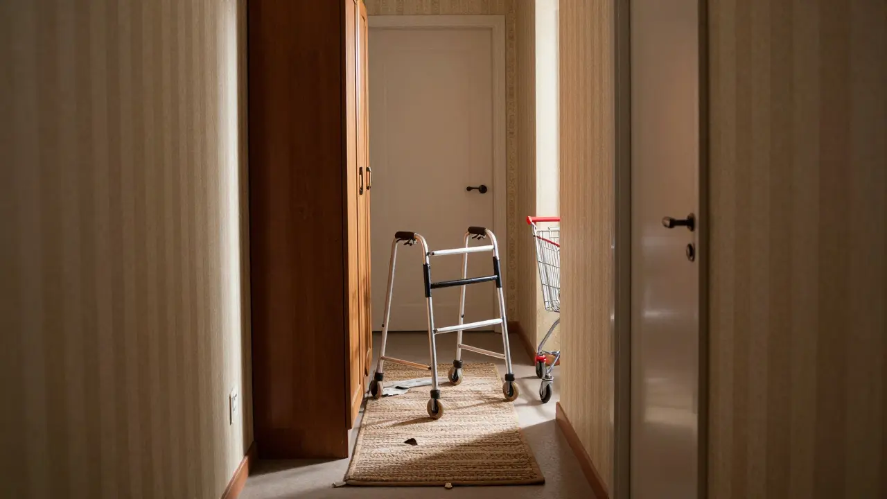 Breitere Stellflächen im Flur für Rollator und Rollstuhl: So bleibt Ihr Zuhause sicher und selbstbestimmt