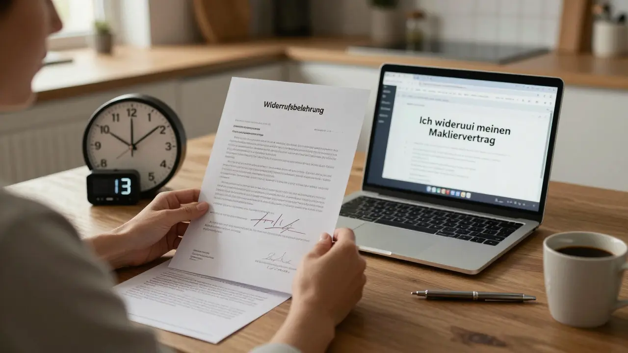 Maklervertrag beim Immobilienkauf: Widerrufsrecht und Provisionspflicht einfach erklärt