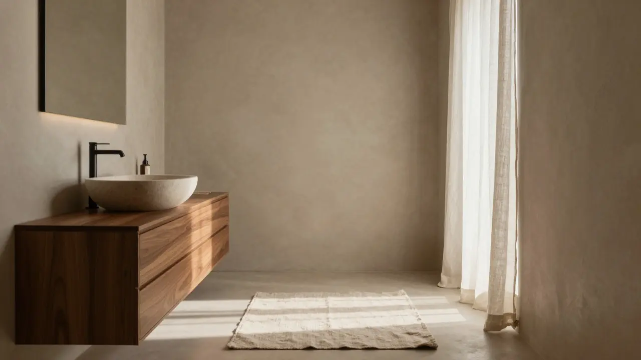 Badezimmer-Designtrends 2025/2026: Minimalistisch, Natur, Spa-Feeling - So wird dein Bad zur Wohlfühloase