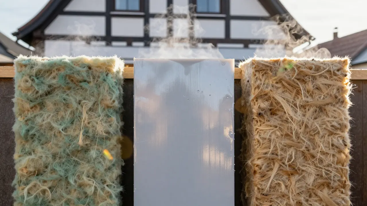 Dämmstoffe vergleichen: Mineralwolle, Polystyrol, Naturmaterialien - Was ist wirklich die beste Wahl für Ihre Sanierung?