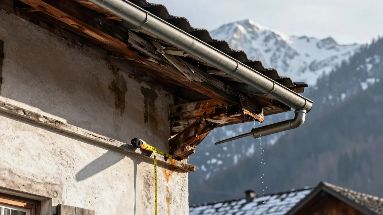 Sanierung Dachüberstand und Traufe: Schritt für Schritt richtig ausführen