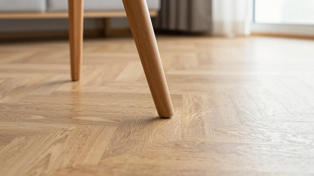 Bodenreparaturen im Alltag: So entfernen Sie Kratzer, Dellen und Flecken