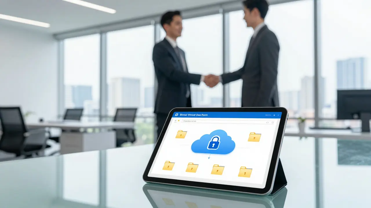 Virtuelle Datenräume für Immobilien: Sicherheit und effiziente Workflows