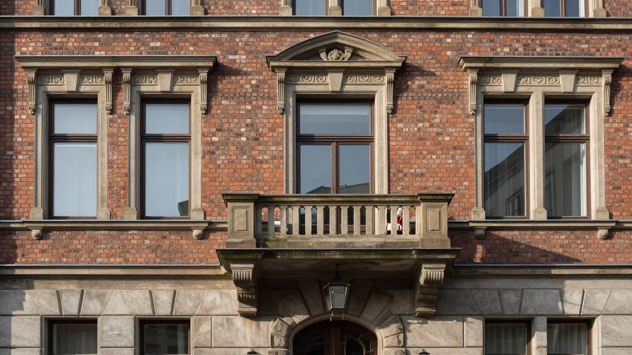 Balkon im Denkmal: Rechtliche & statische Planung nachträglich