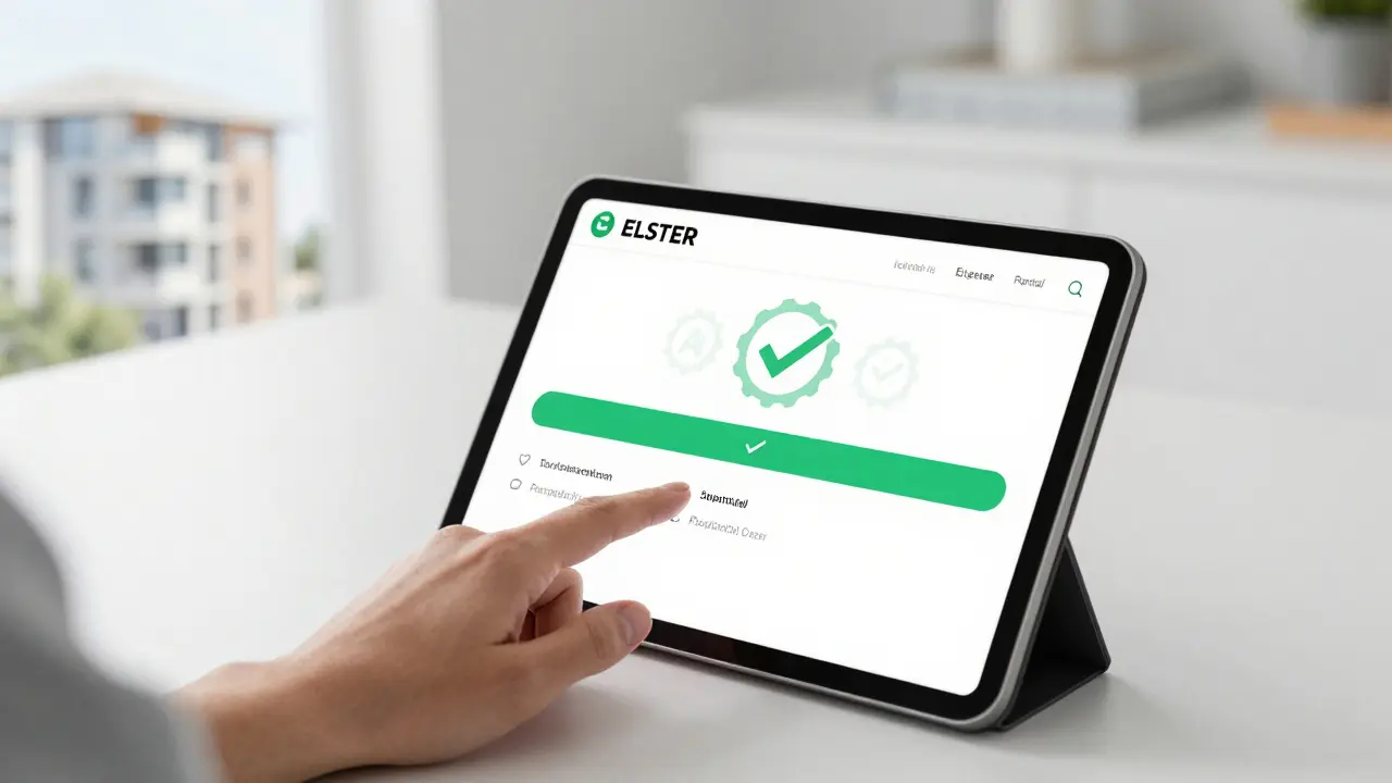 Digitale Einreichung der Steuererklärung über Tablet und ELSTER