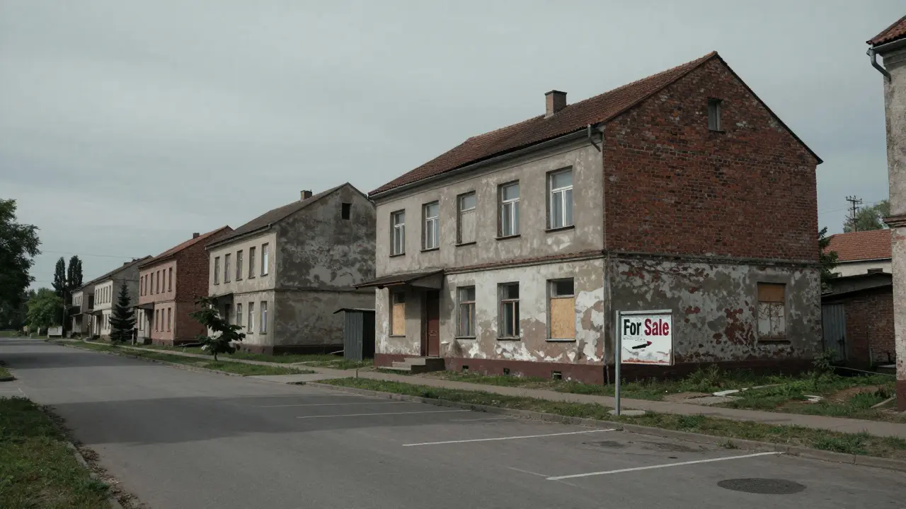 Immobilienbewertung in Schrumpfungsregionen: Demografie und Leerstand richtig einpreisen