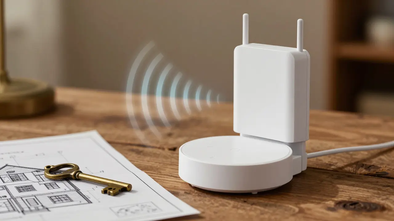 Smart-Home-Hub und Repeater für stabile Vernetzung im Altbau