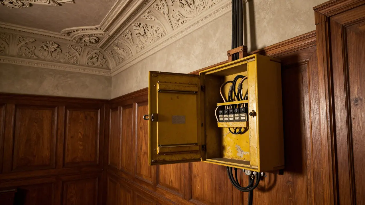 Elektroinstallation in historischen Gebäuden: Sicherheit und Erhalt im Denkmalschutz