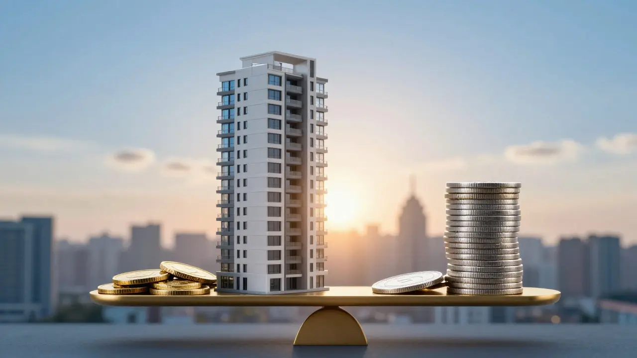 Leverage-Effekt bei Immobilien berechnen: Formel, Beispiele und Risiken