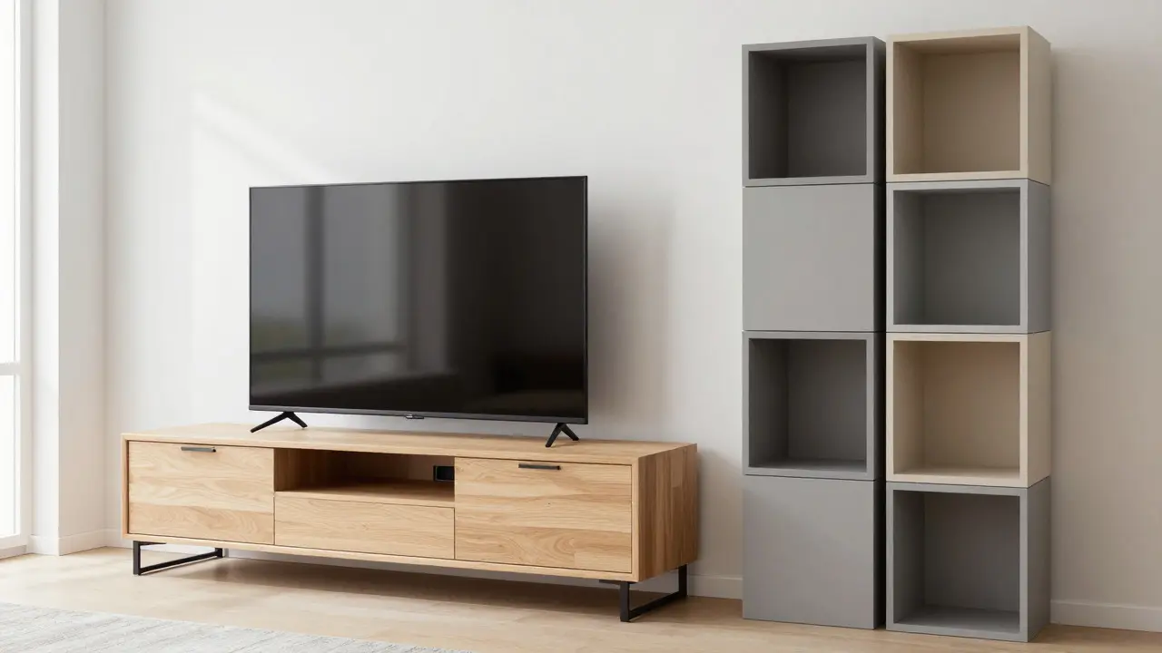 Stauraum im Wohnzimmer: Lowboards, Sideboards & modulare Regale