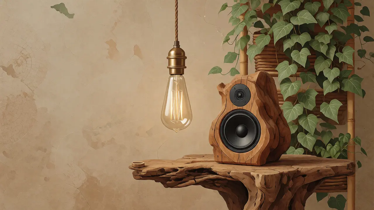 Verschmelzung von Smart-Home-Technik und natürlichem Neo-Boho-Look
